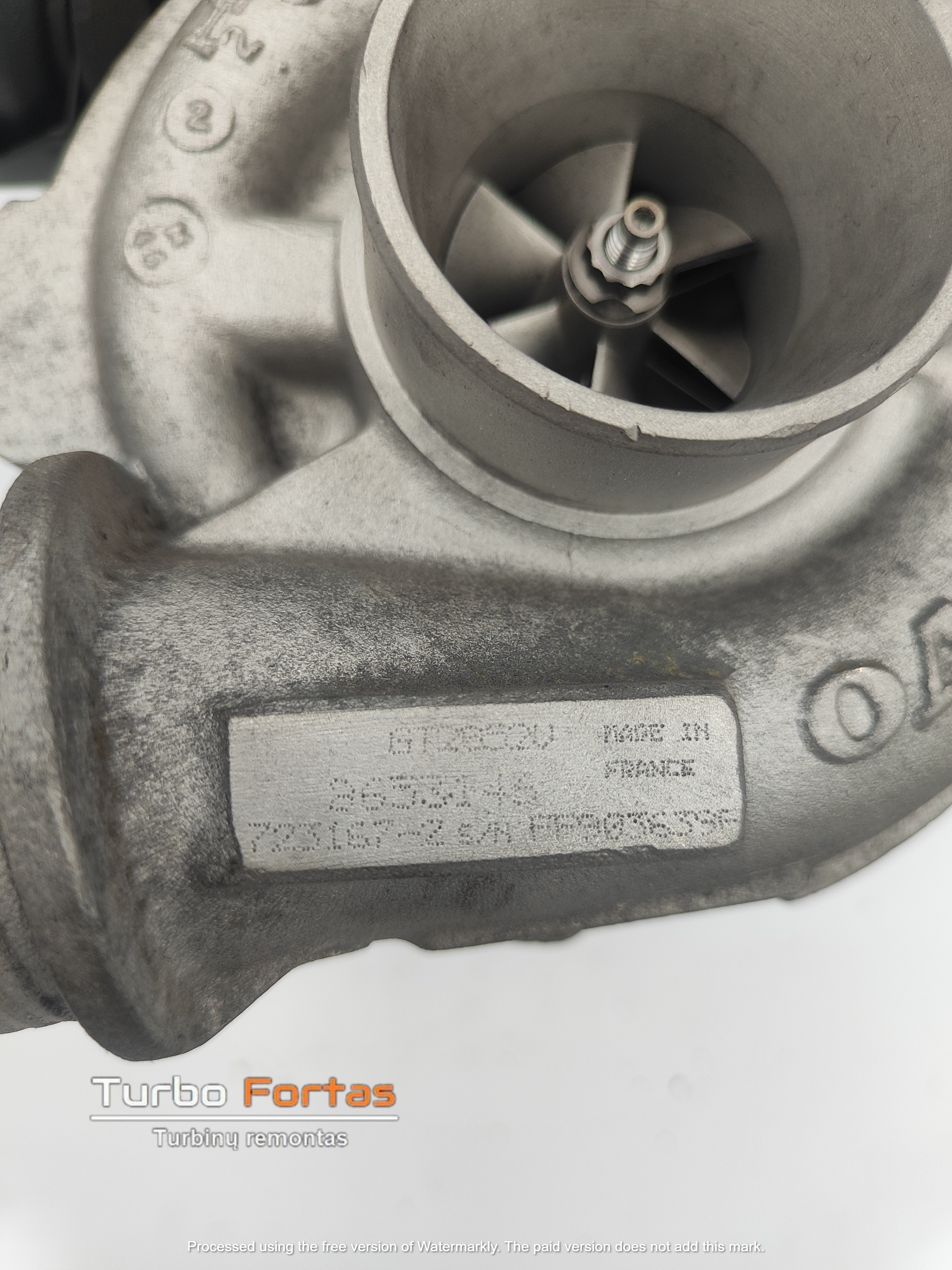 Turbina Volvo 2.4 723167 | Turbofortas